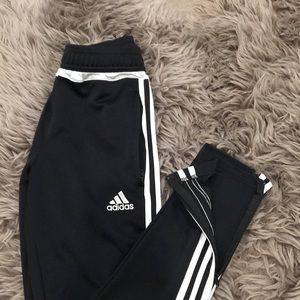 Adidas striped joggers